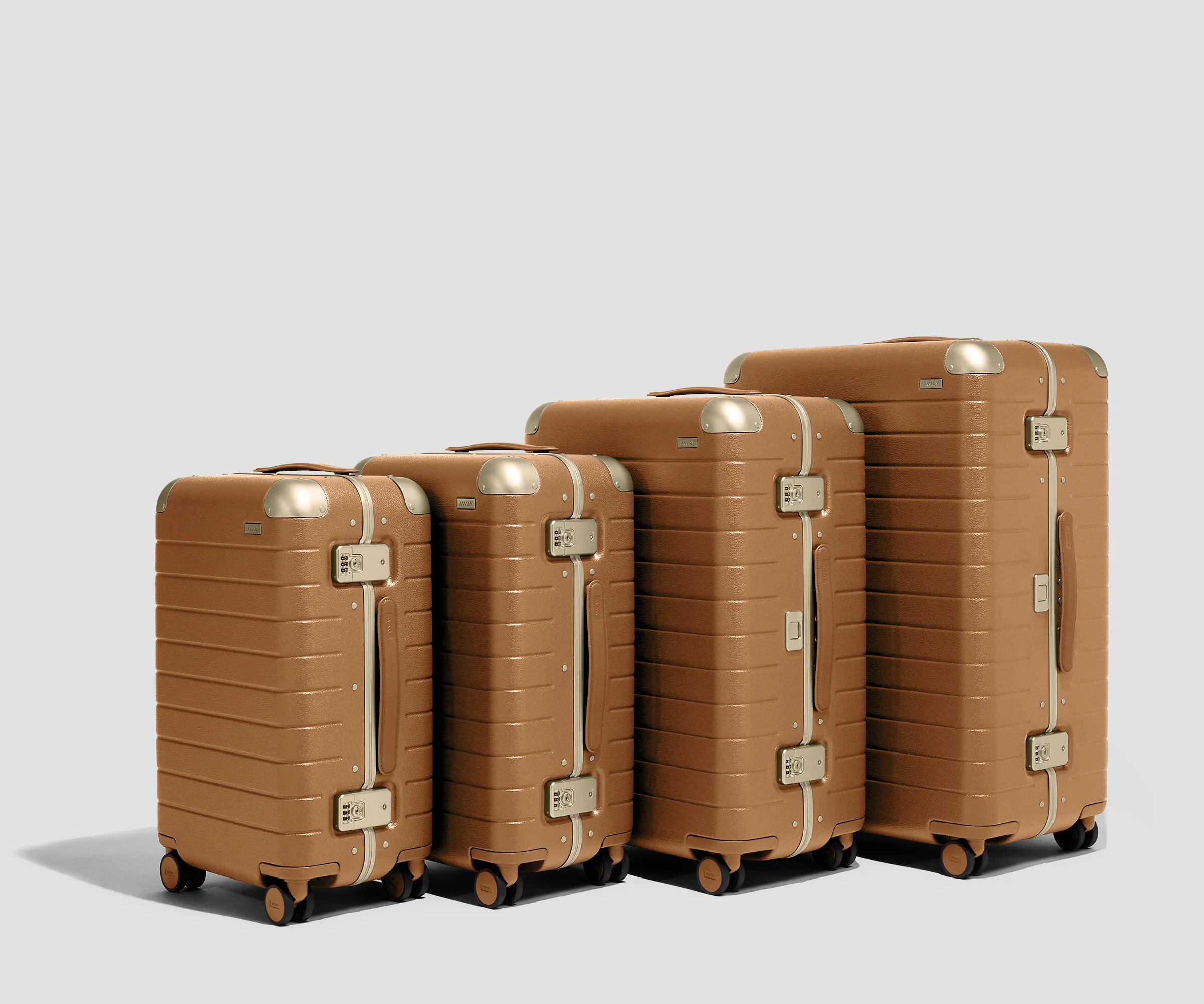 The Aluminum Edge Medium in Cognac Brown - Image 7