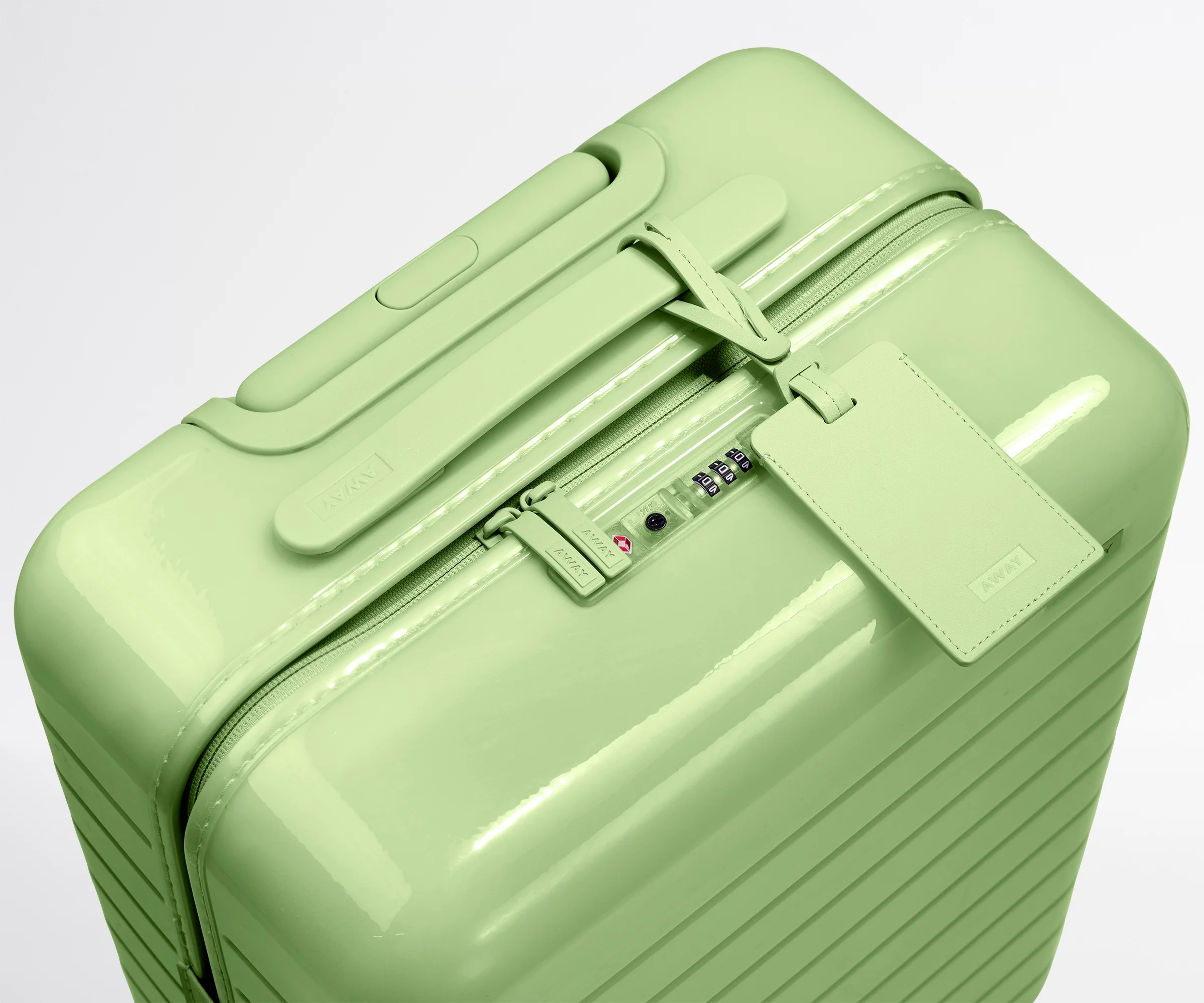 The Carry-On in Glazed Matcha Milk Green - Image 6