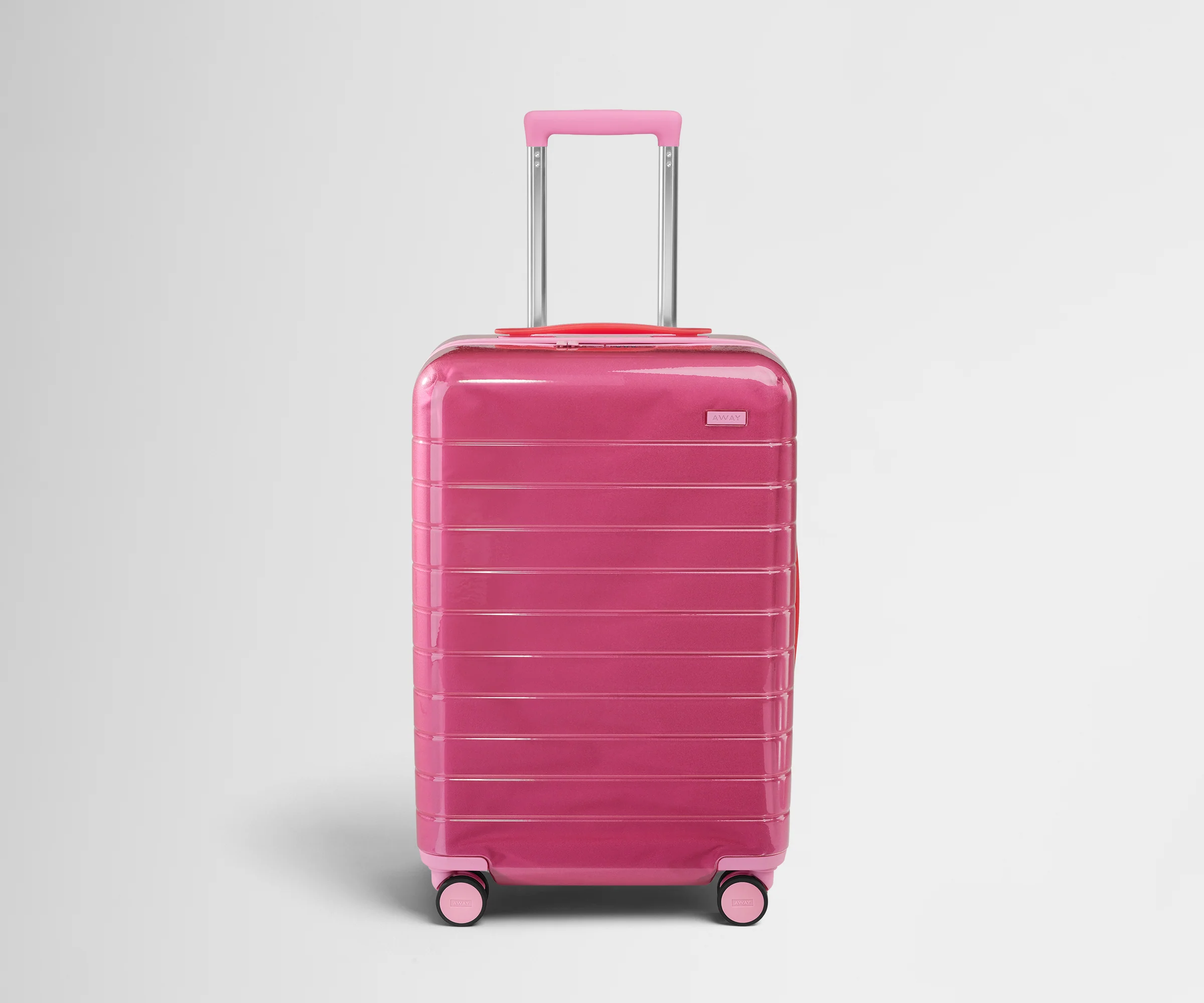The Bigger Carry-On in Translucent Pink - Image 2