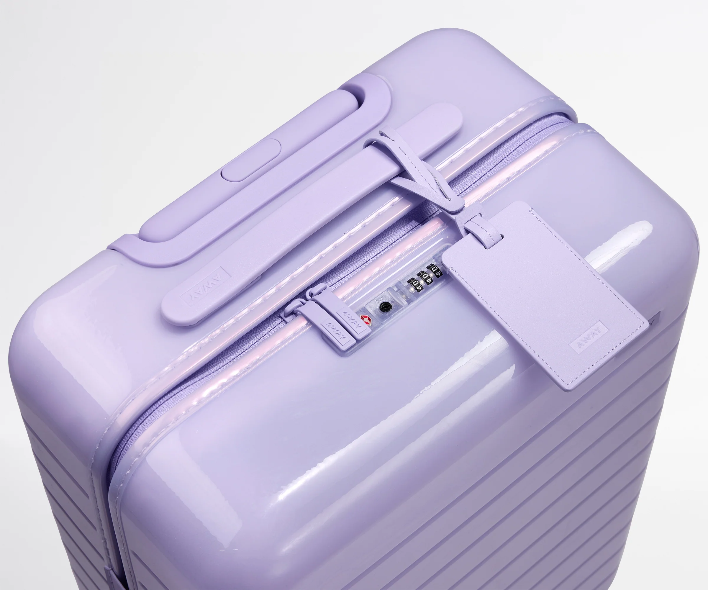 The Bigger Carry-On in Glazed Lavender Haze Purple - Image 6