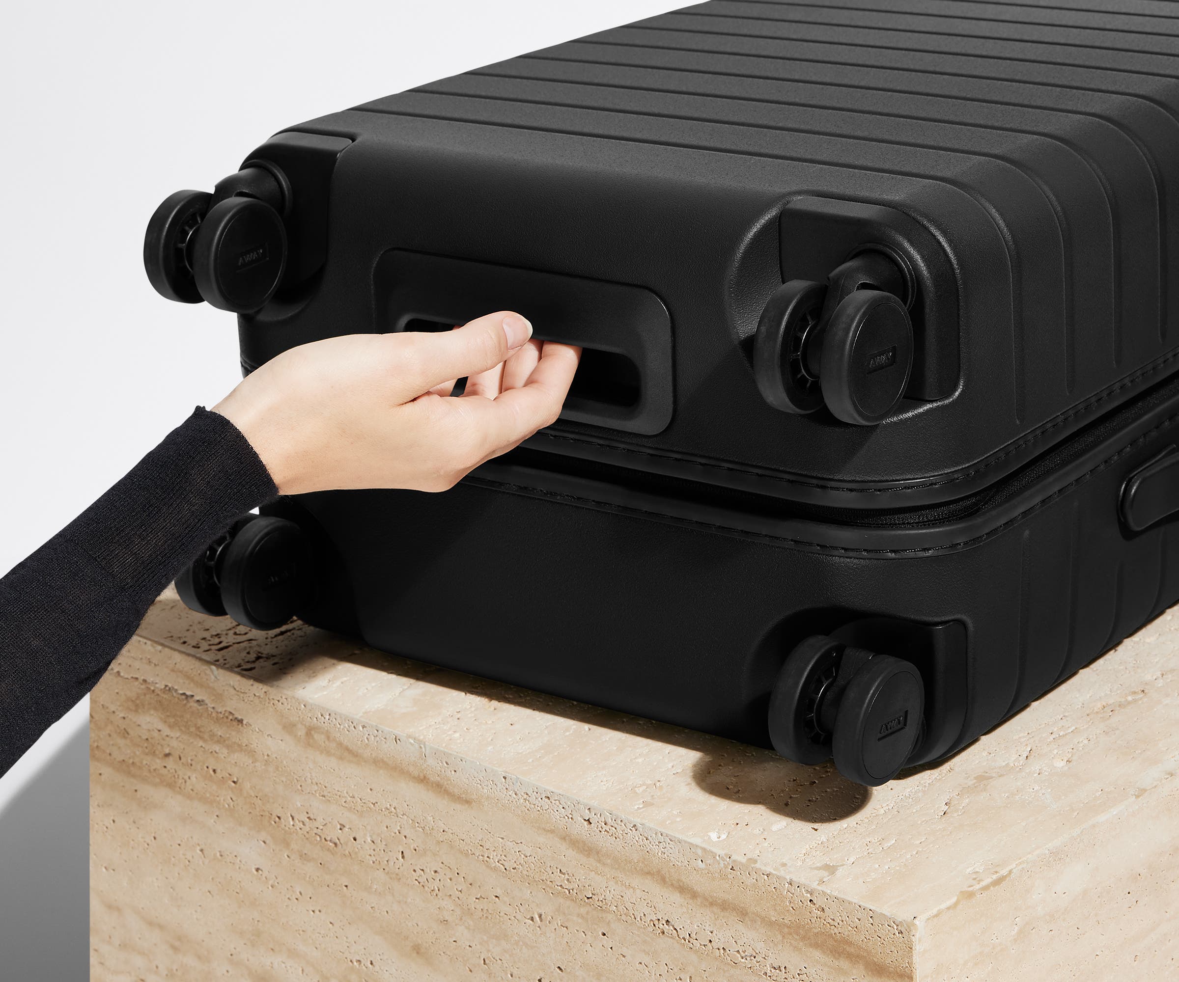 The Bigger Carry-On in Jet Black - Image 5