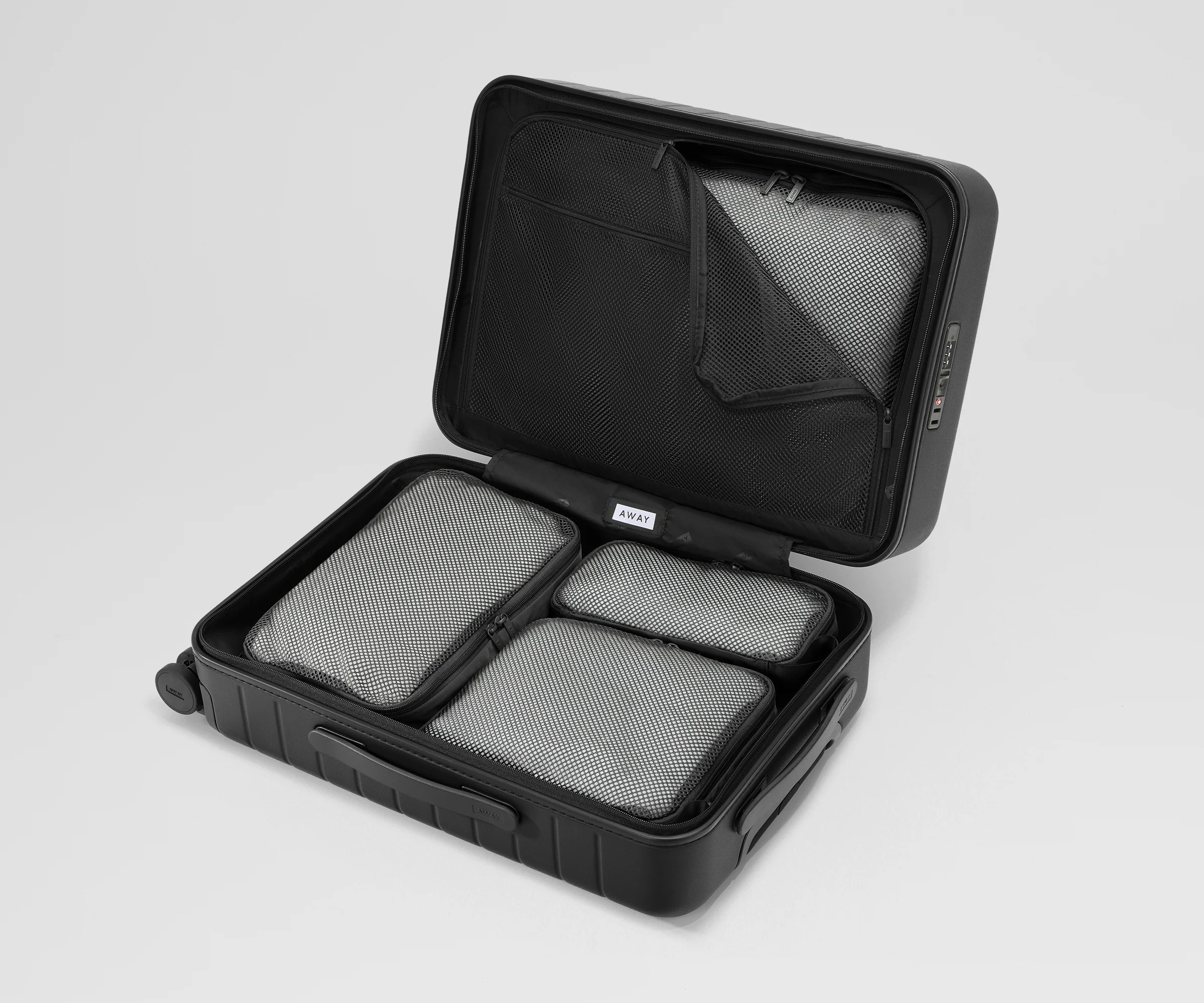 Compression Packing Cubes in Jet Black - Image 5