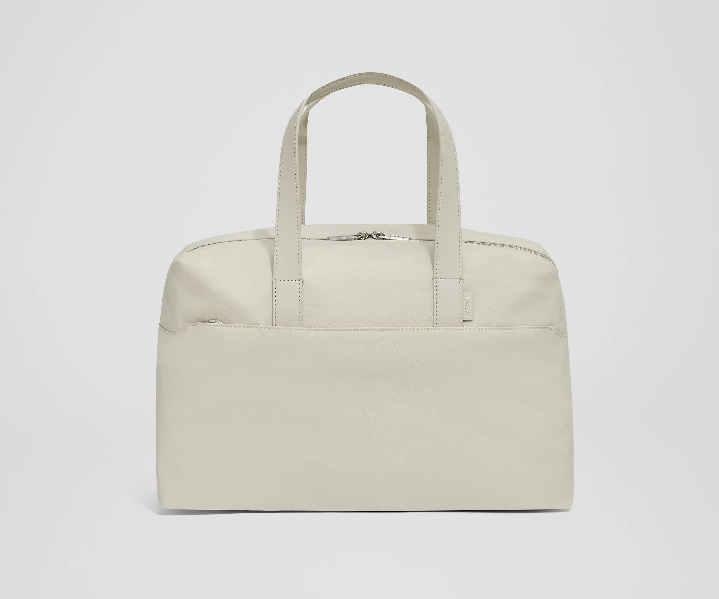 The Everywhere Bag in Salt White Textured Nylon - Image 3