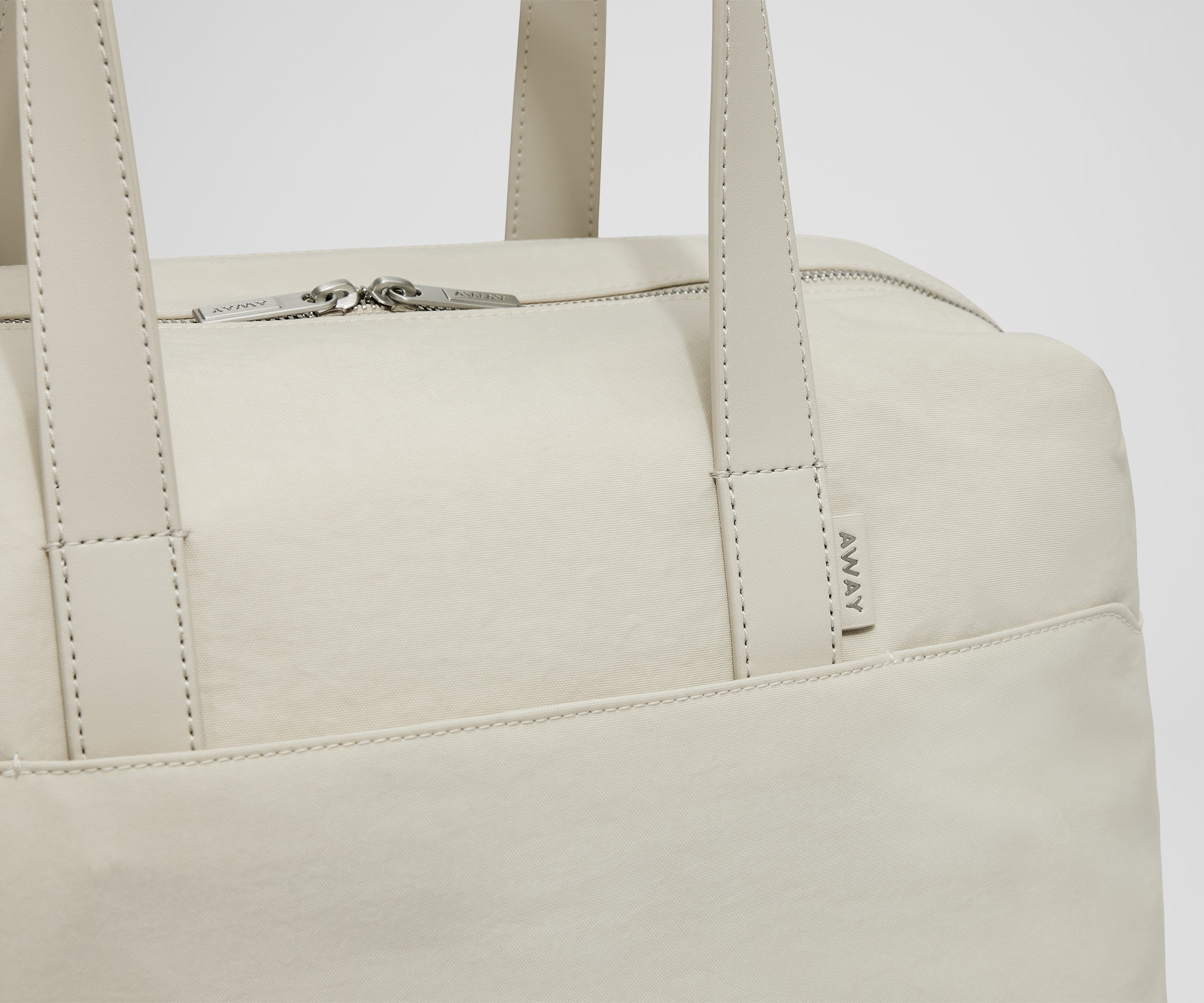 The Everywhere Bag in Salt White Textured Nylon - Image 8