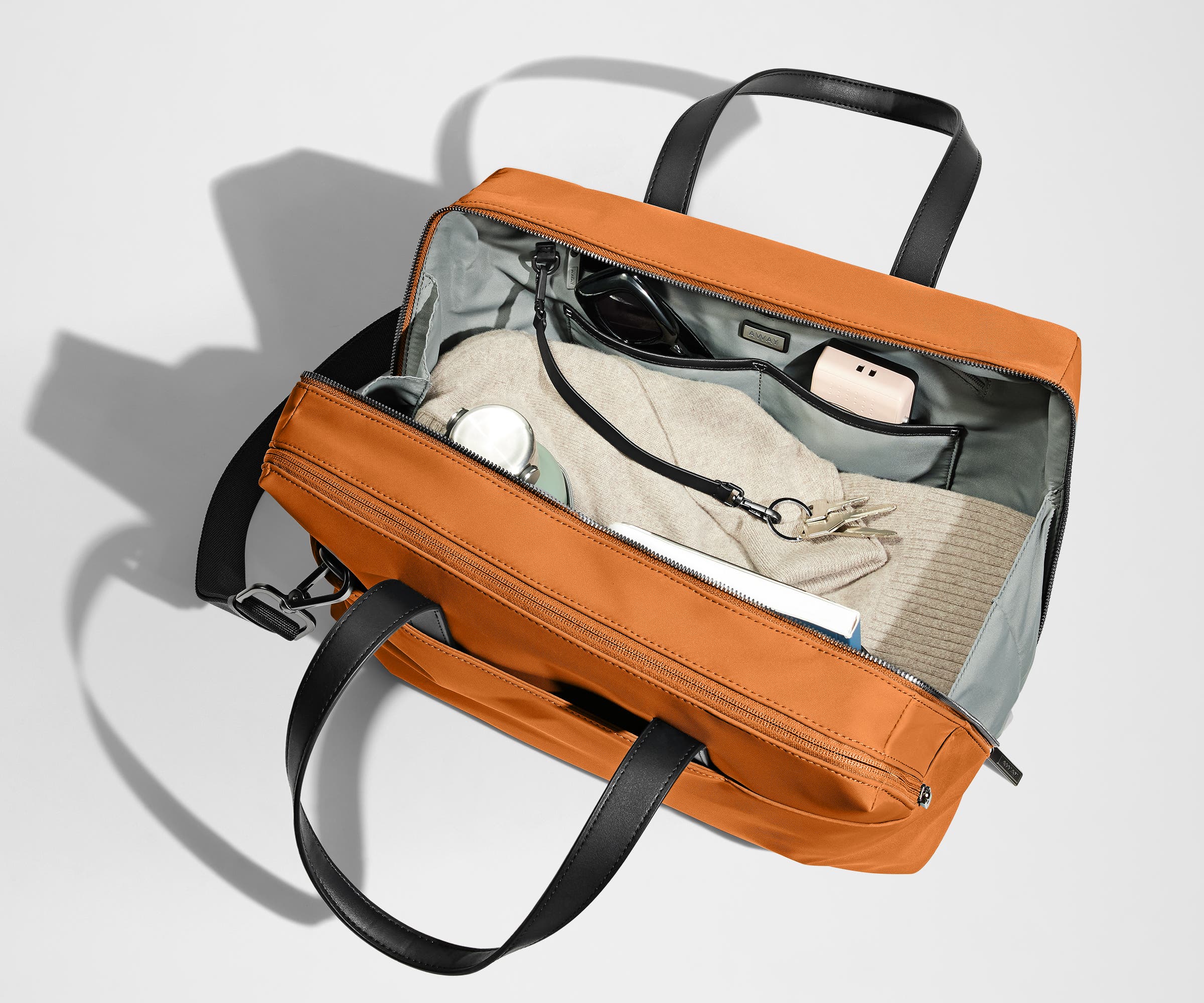 The Everywhere Bag in Sorbet Orange - Image 4