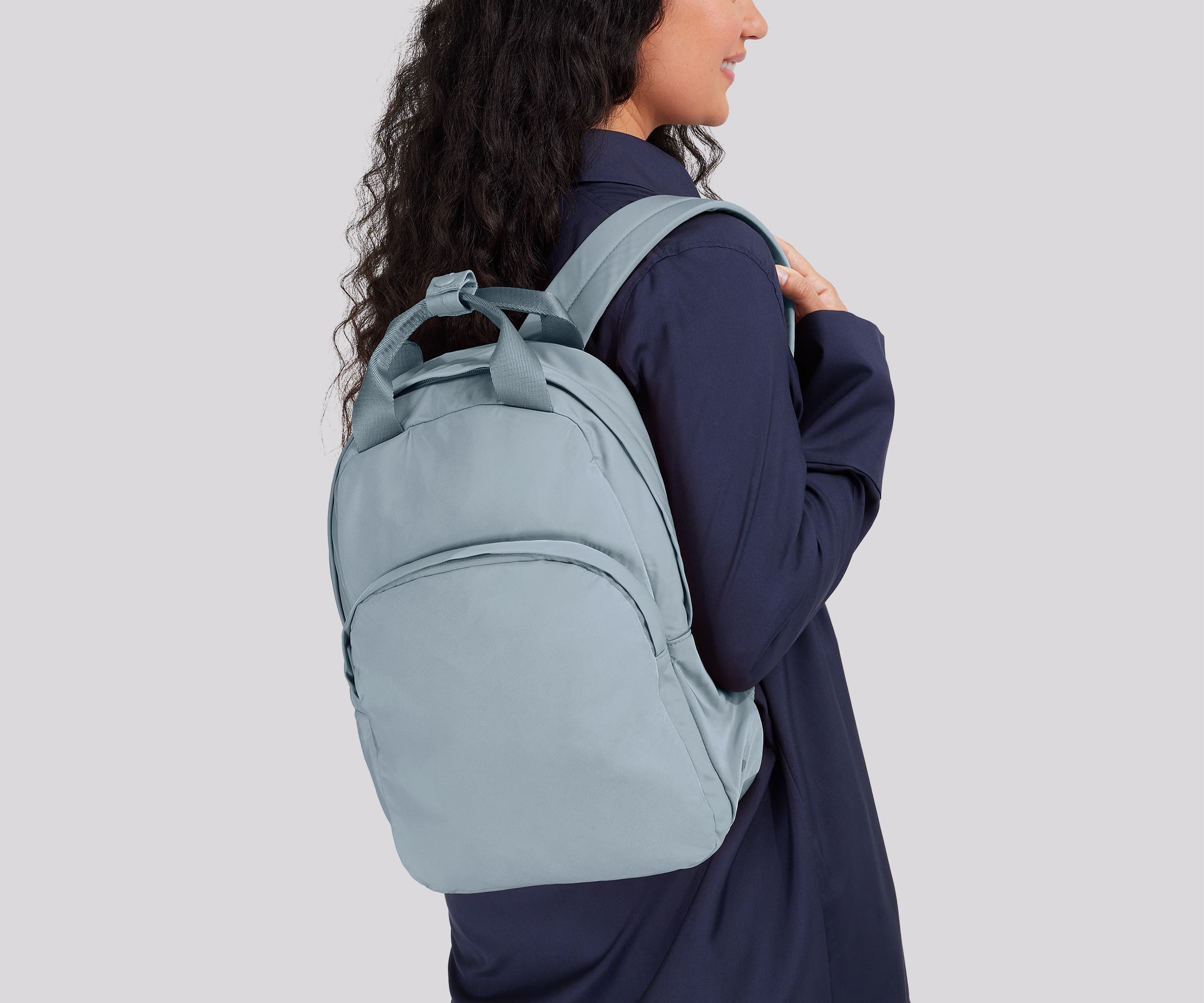 Featherlight Backpack in Arctic Blue - Image 2