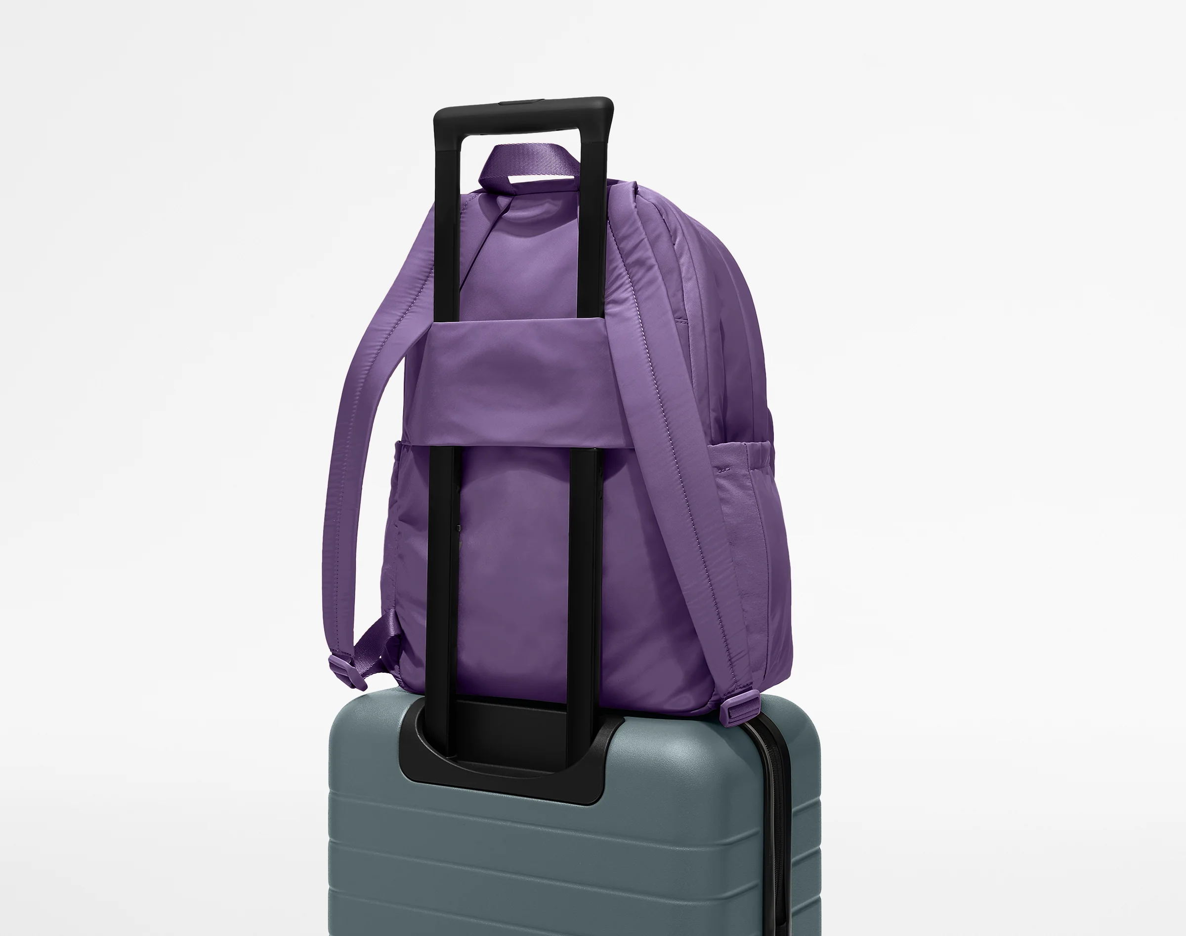 Large Featherlight Backpack in Misty Purple - Image 8