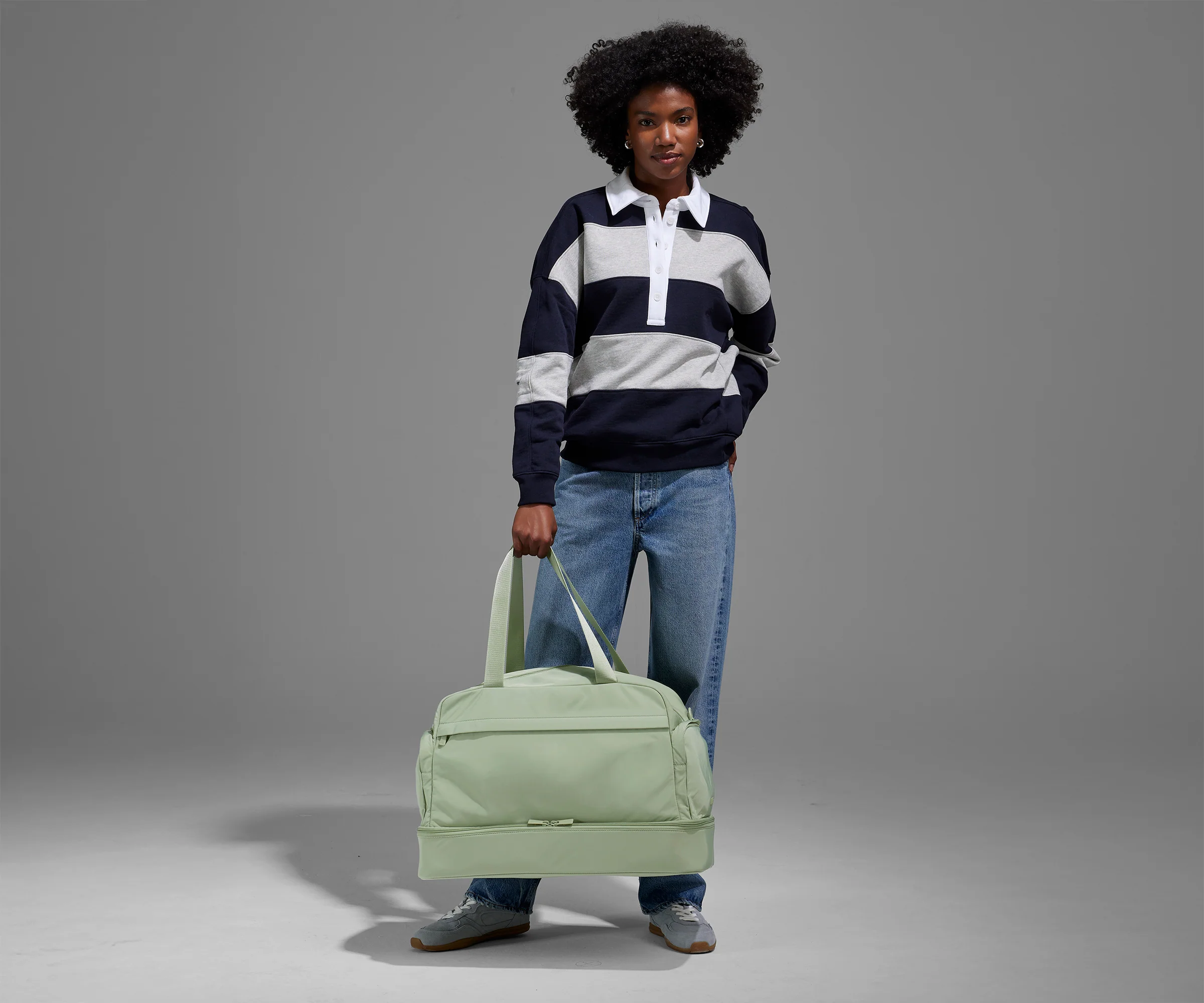Featherlight Weekender in Sage Green - Image 7