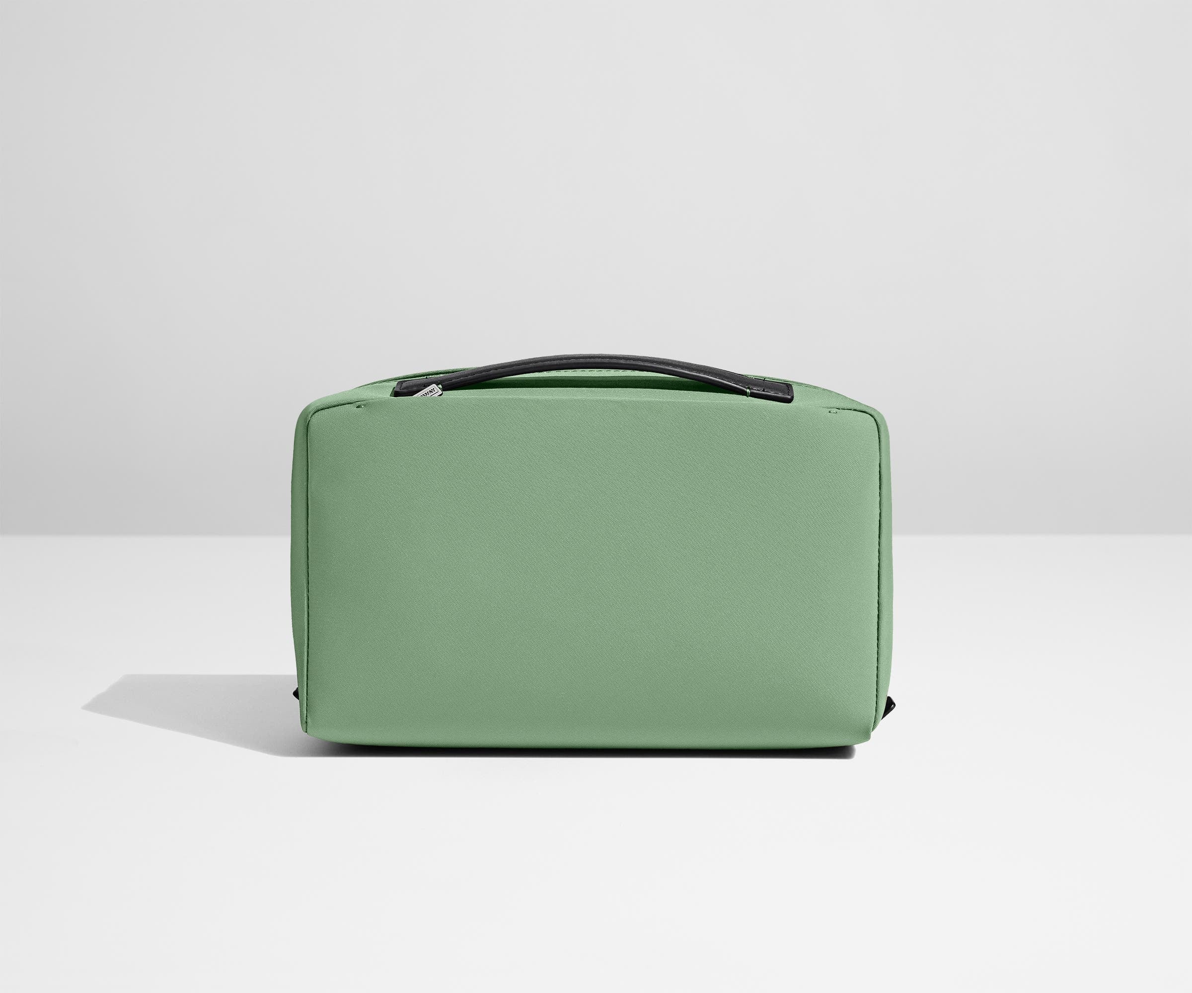The Large Toiletry Bag in Sea Green - Image 2