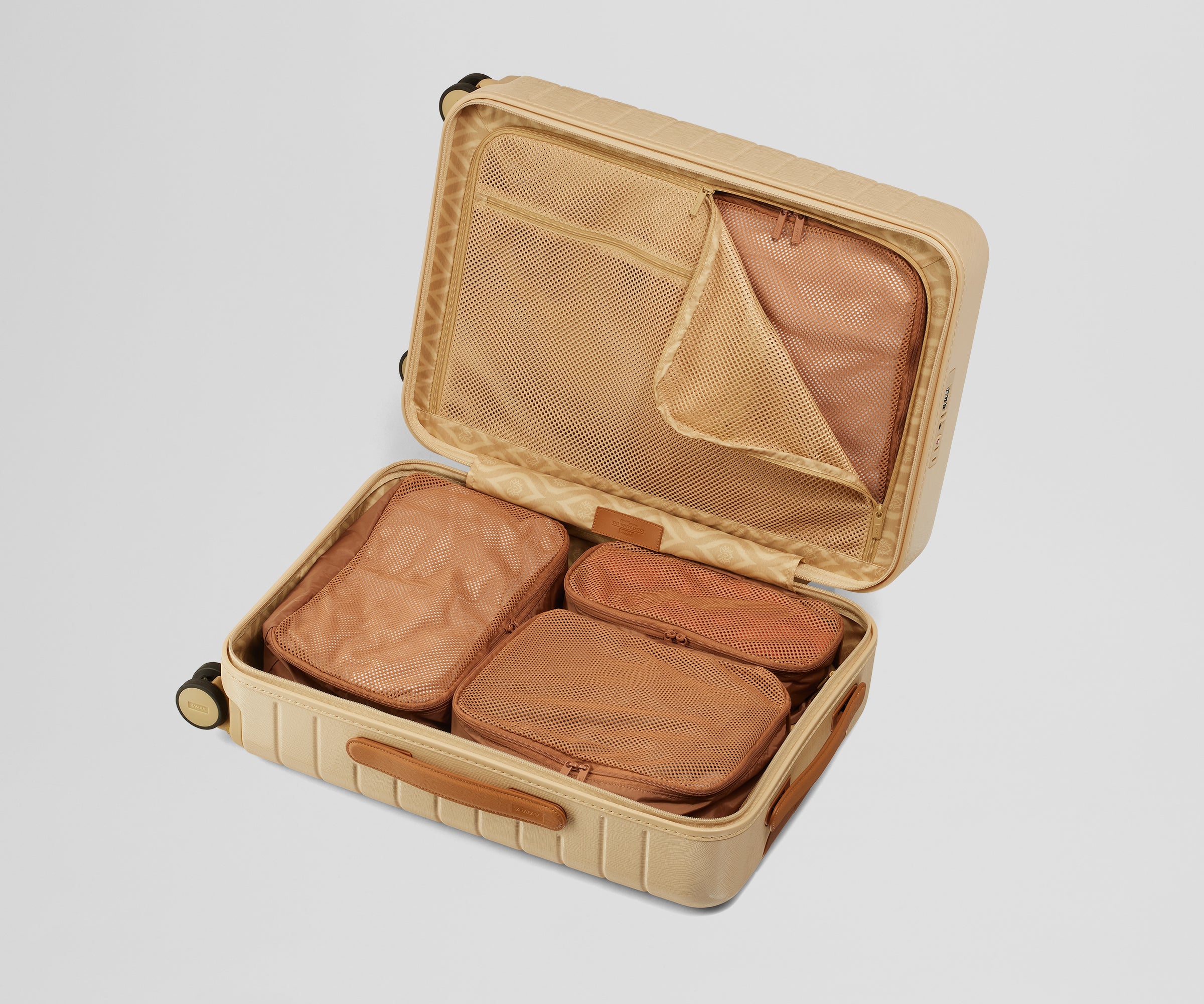 The Insider Packing Cubes in Coconut Brown - Image 3