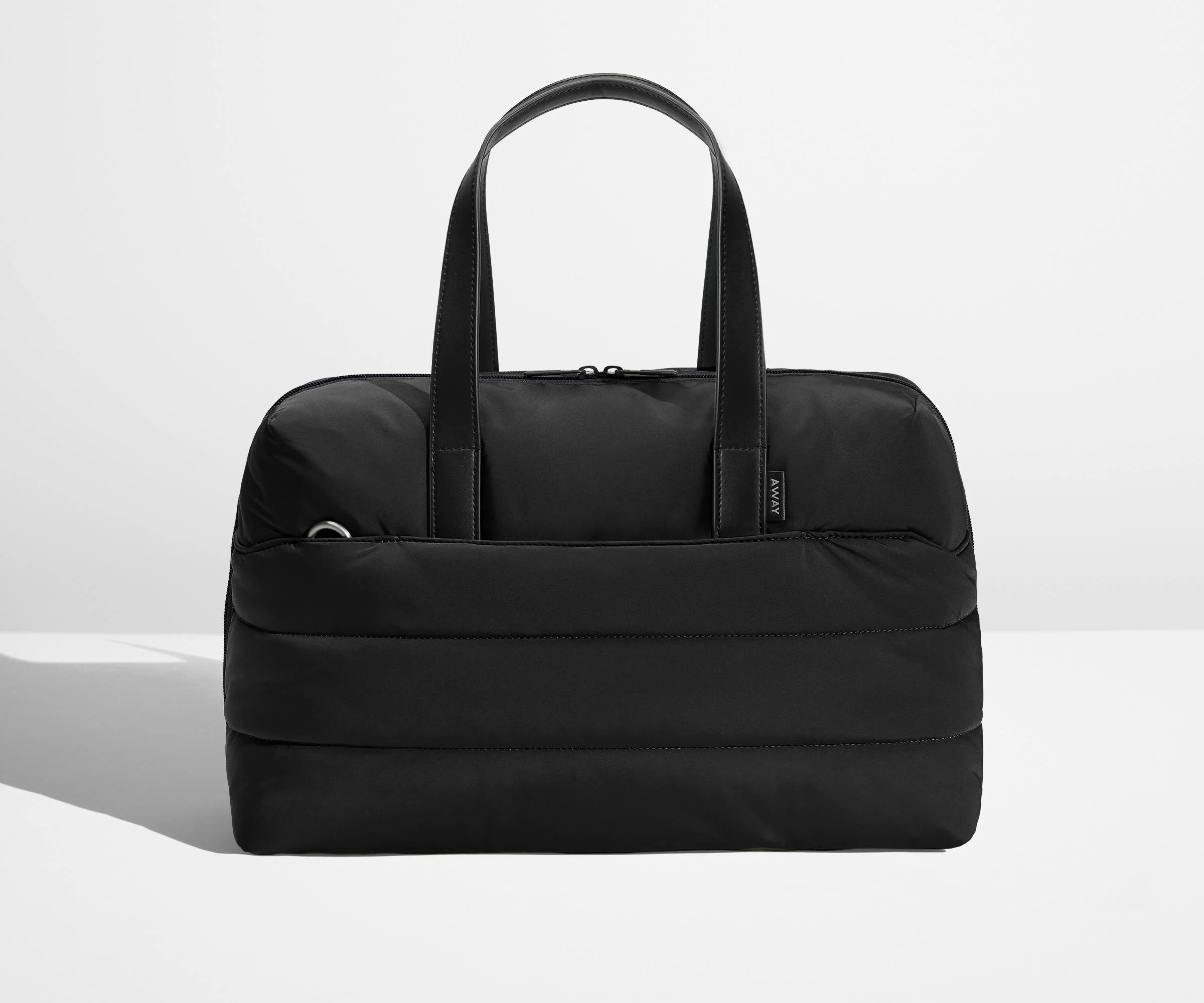 The Quilted Everywhere Bag in Jet Black