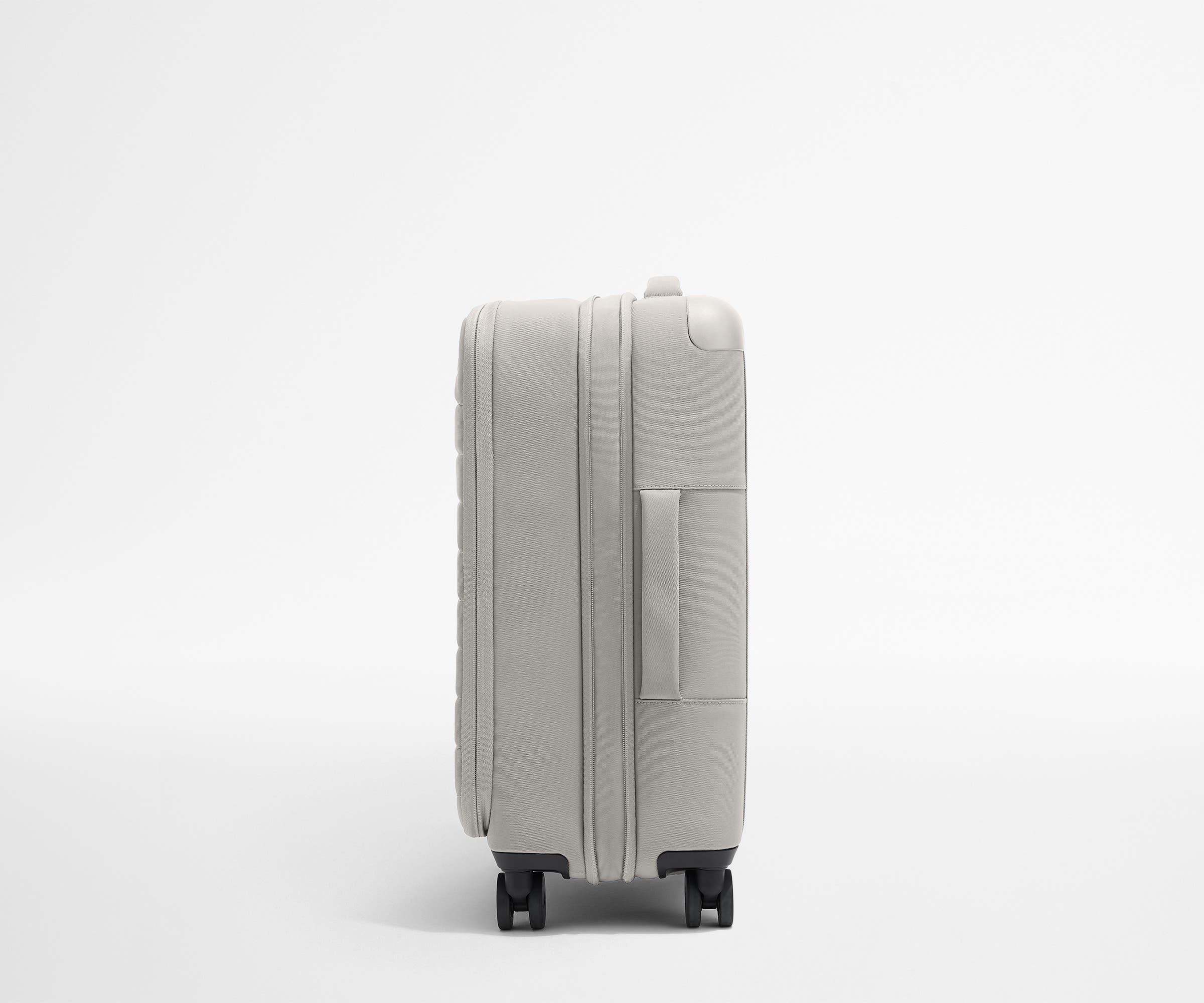 The Softside Bigger Carry-On in Cloud Gray - Image 3