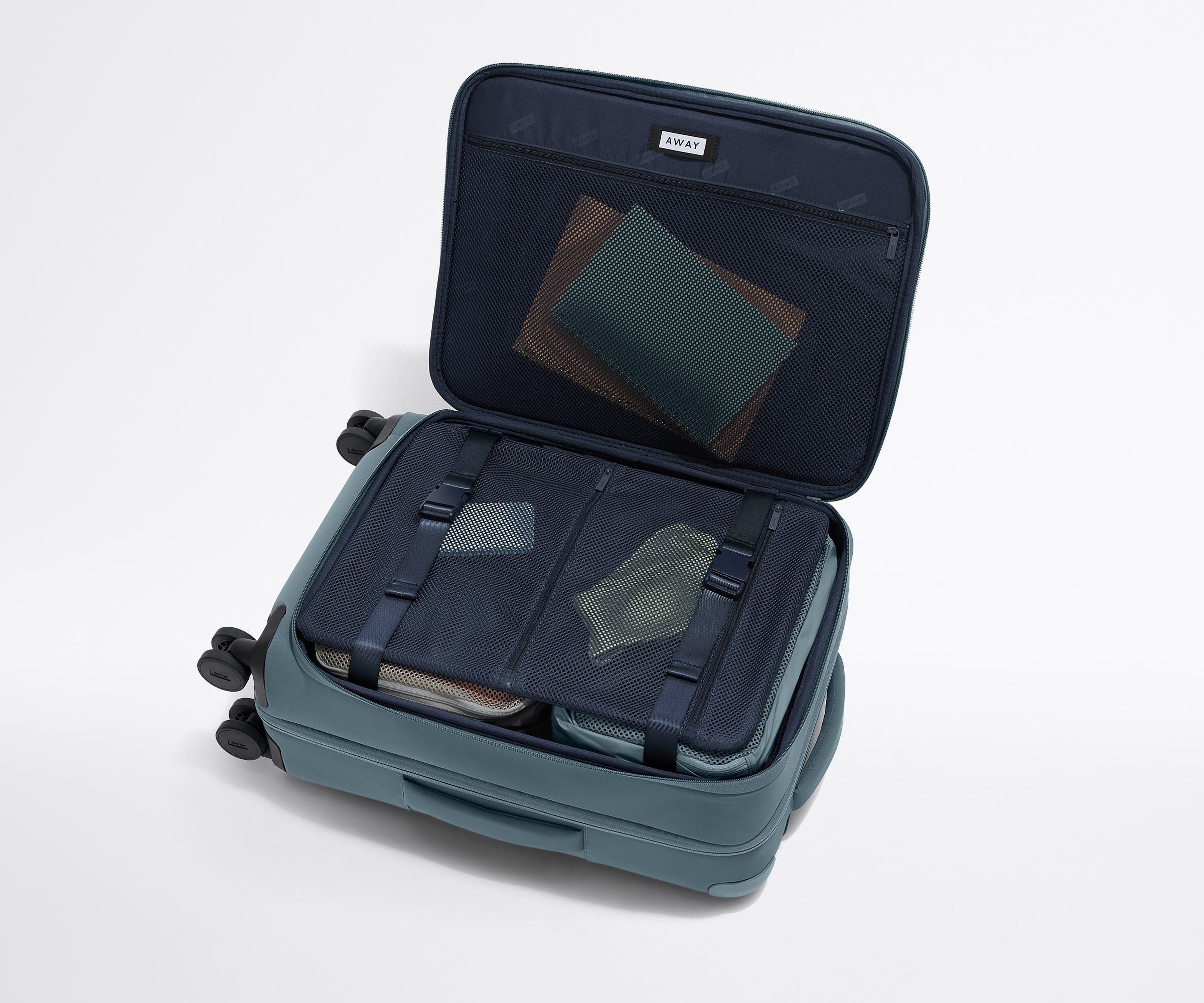 The Softside Bigger Carry-On in Coast Blue - Image 5