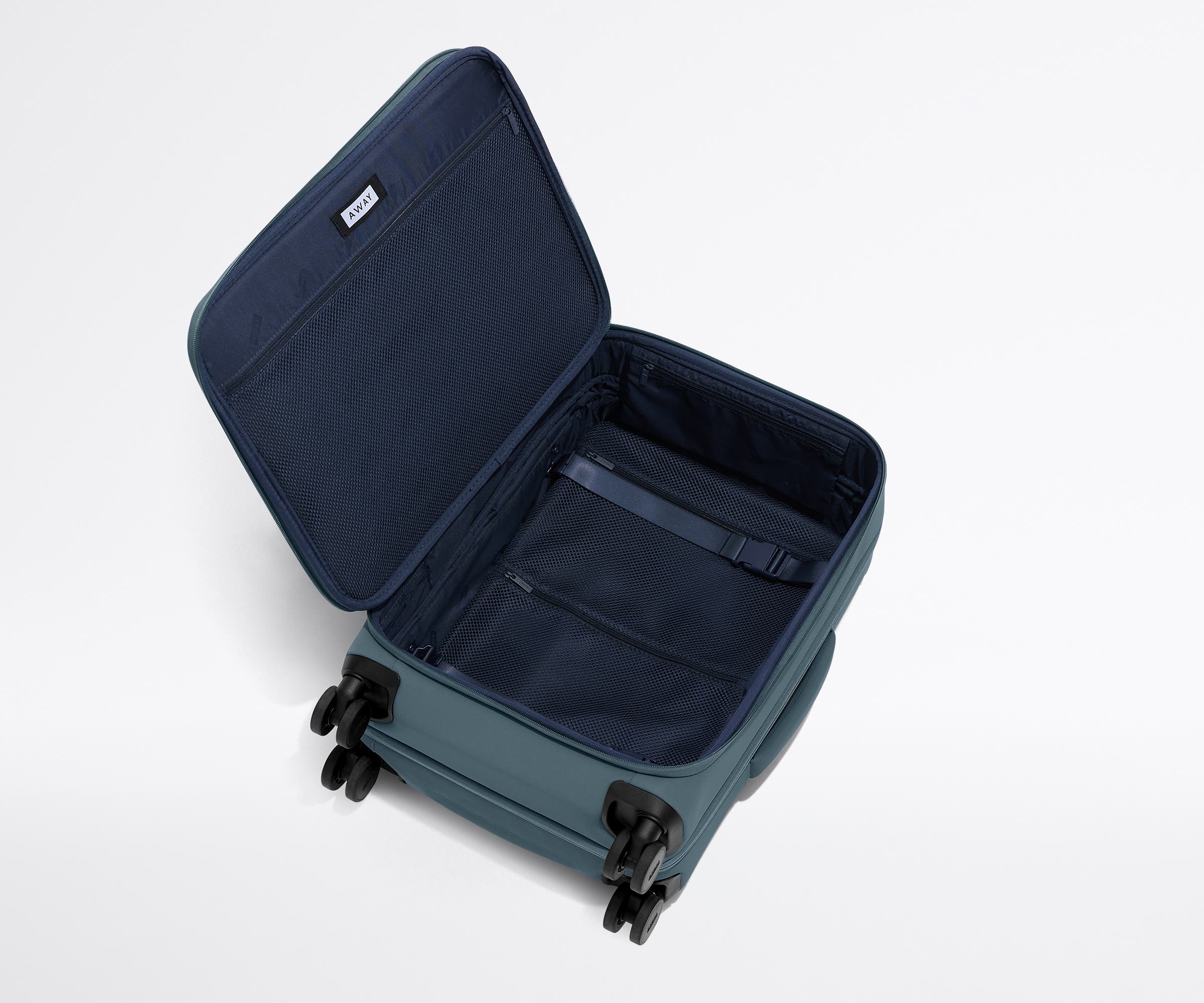 The Softside Bigger Carry-On in Coast Blue - Image 8