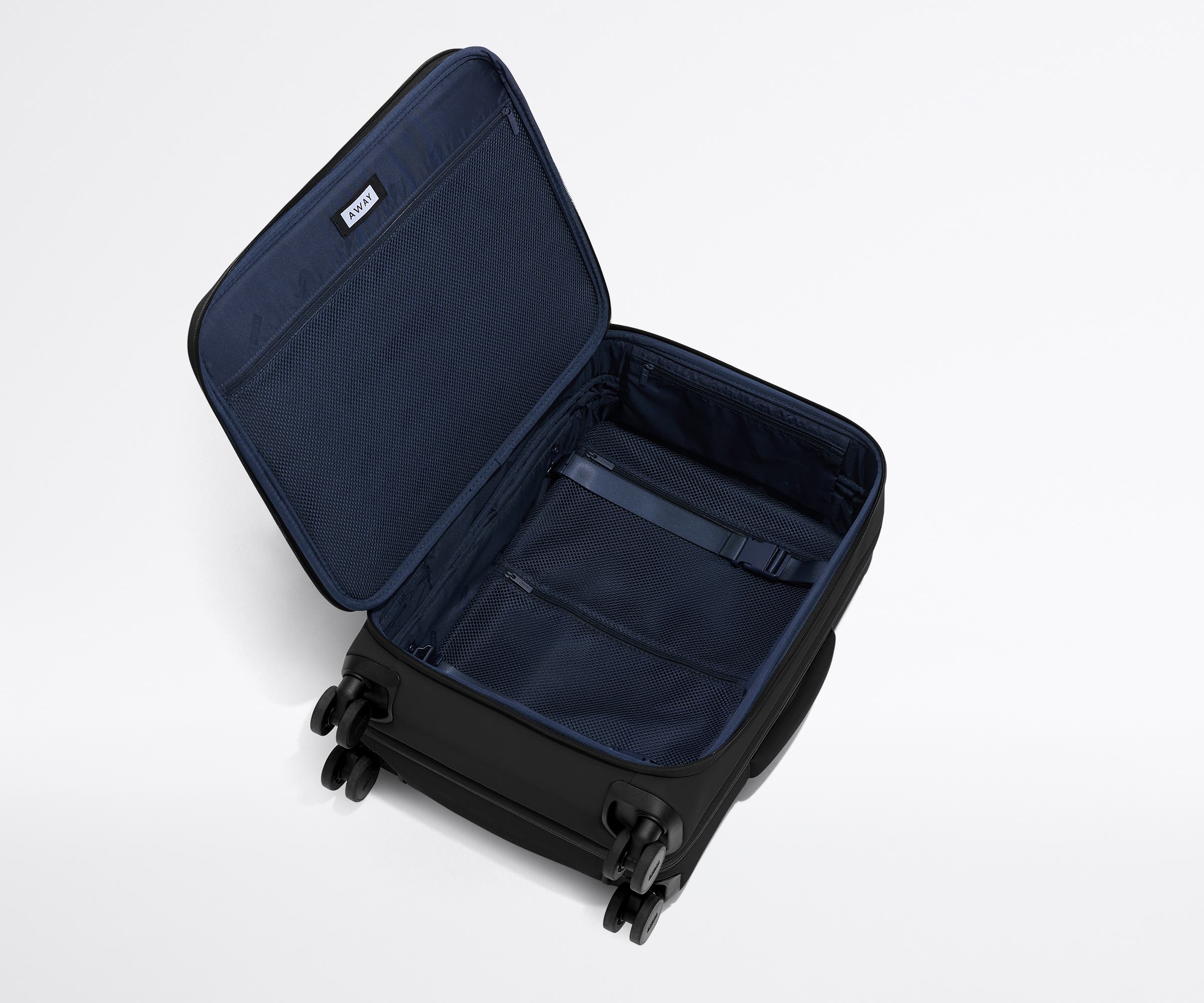 The Softside Bigger Carry-On in Jet Black - Image 8