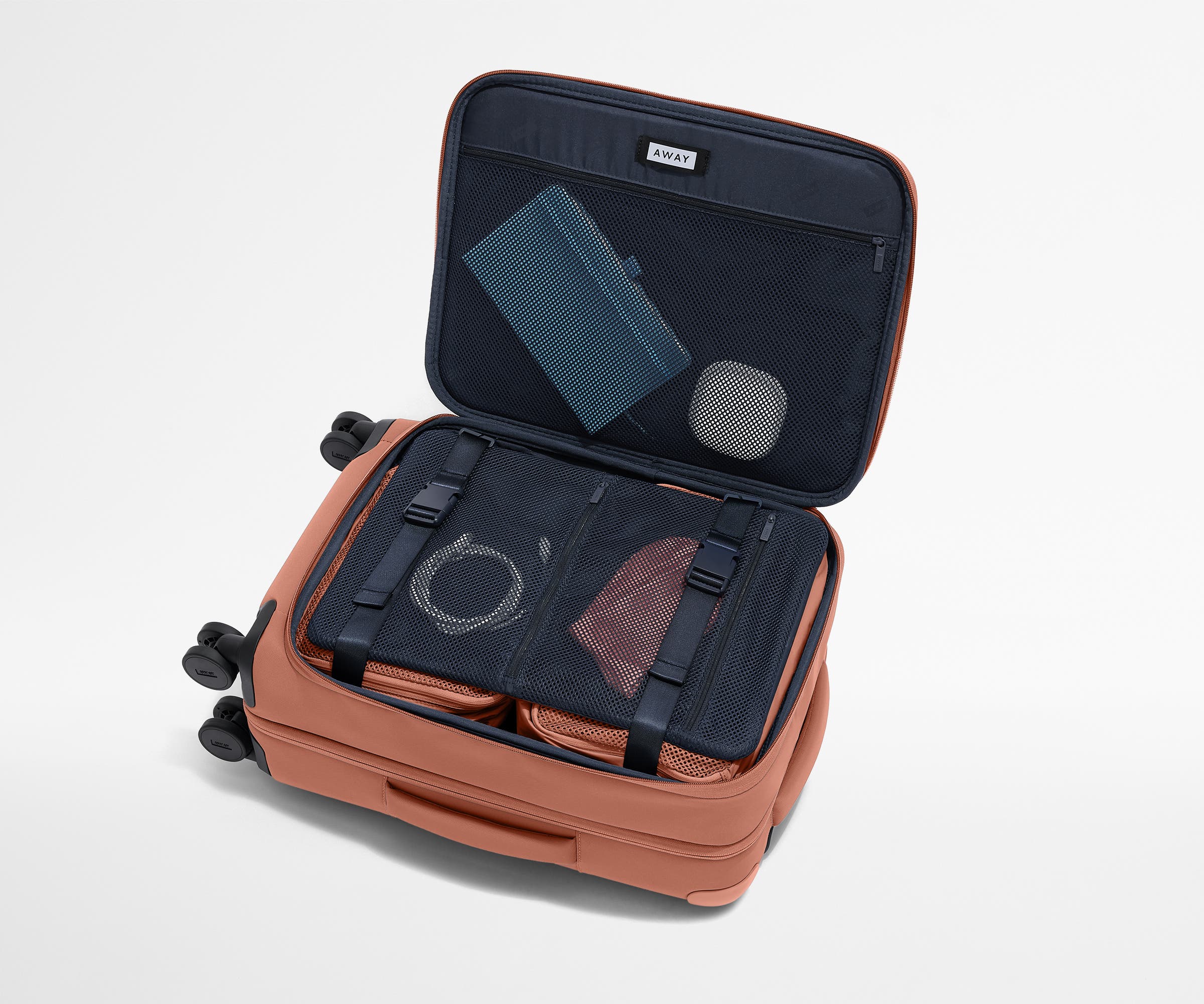 The Softside Carry-On in Clay Pink - Image 5