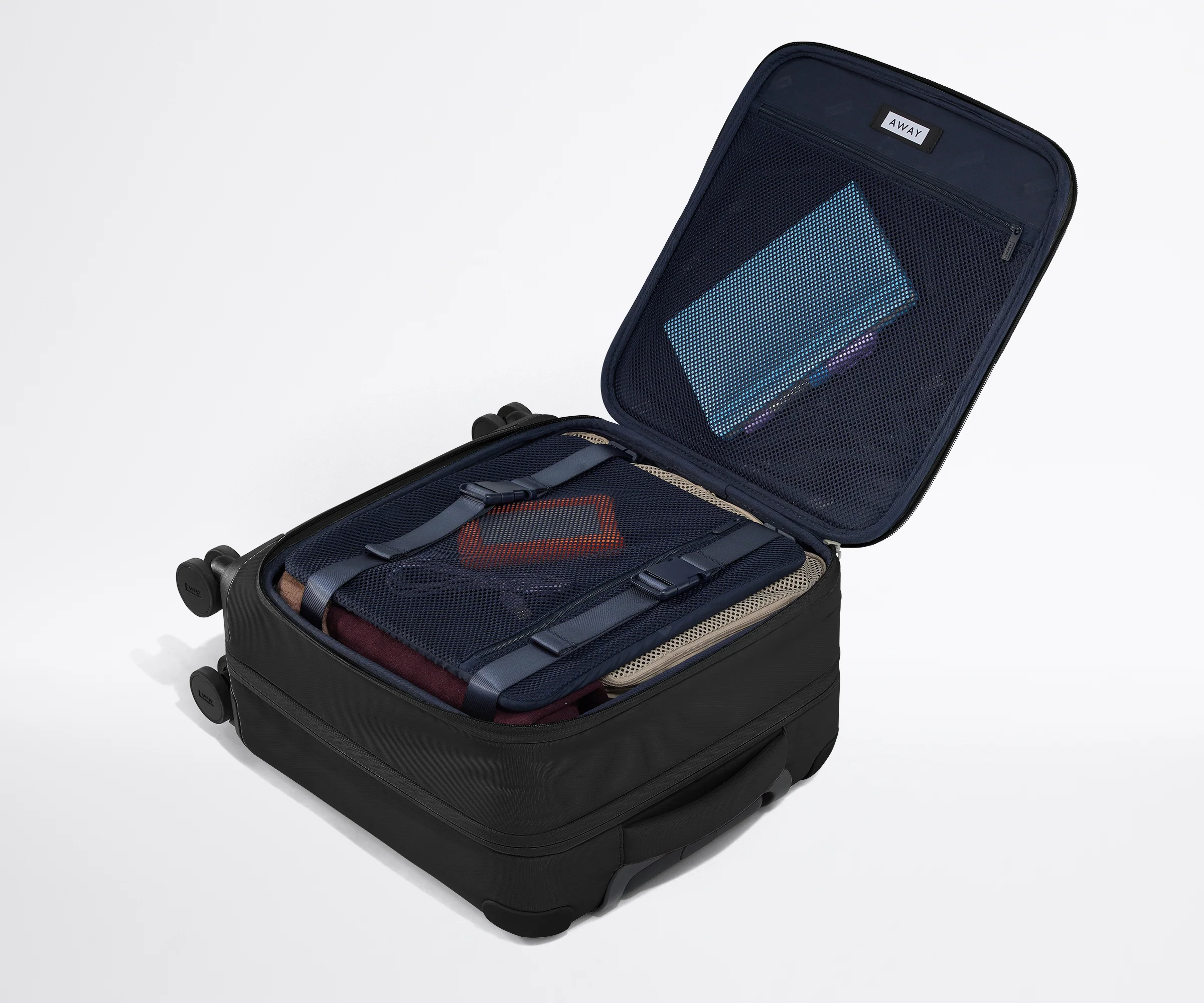 The Softside Compact Carry-On in Jet Black - Image 5
