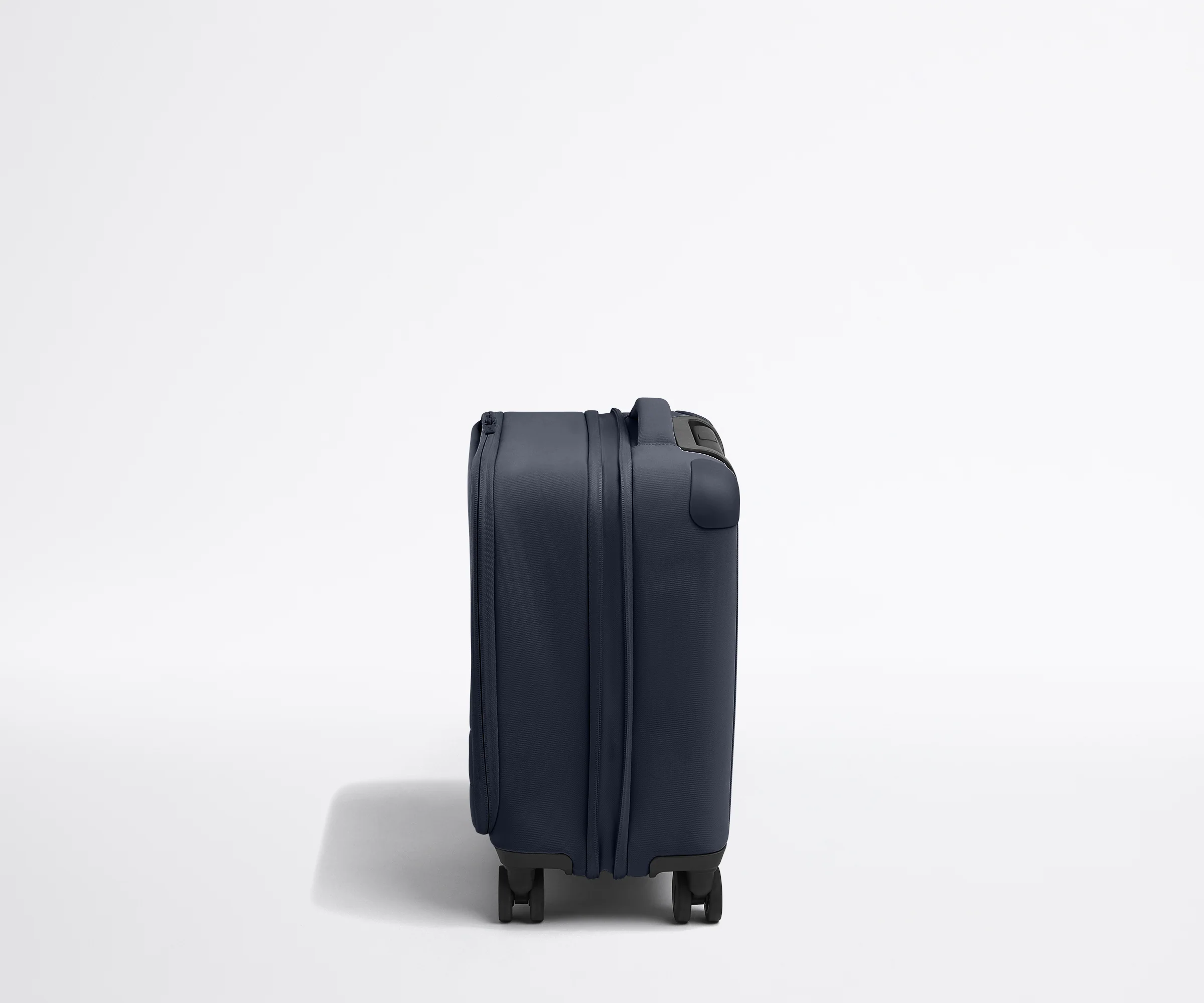The Softside Compact Carry-On in Navy Blue - Image 3