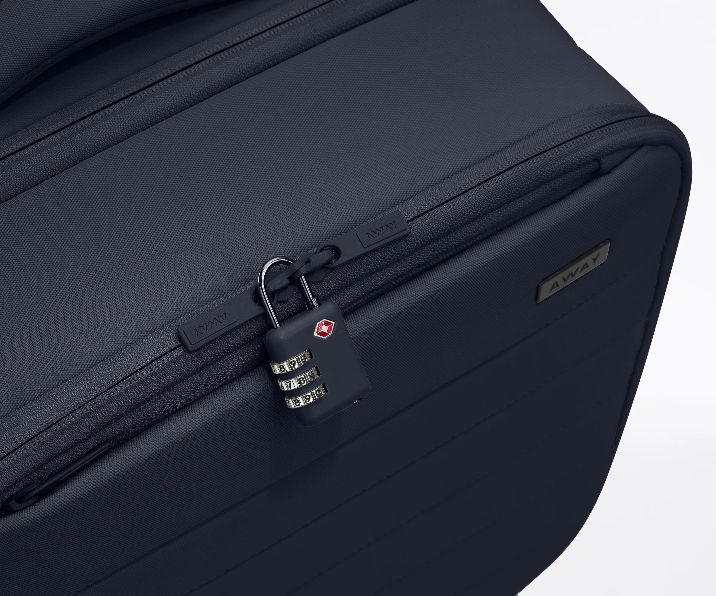 The Softside Compact Carry-On in Navy Blue - Image 7