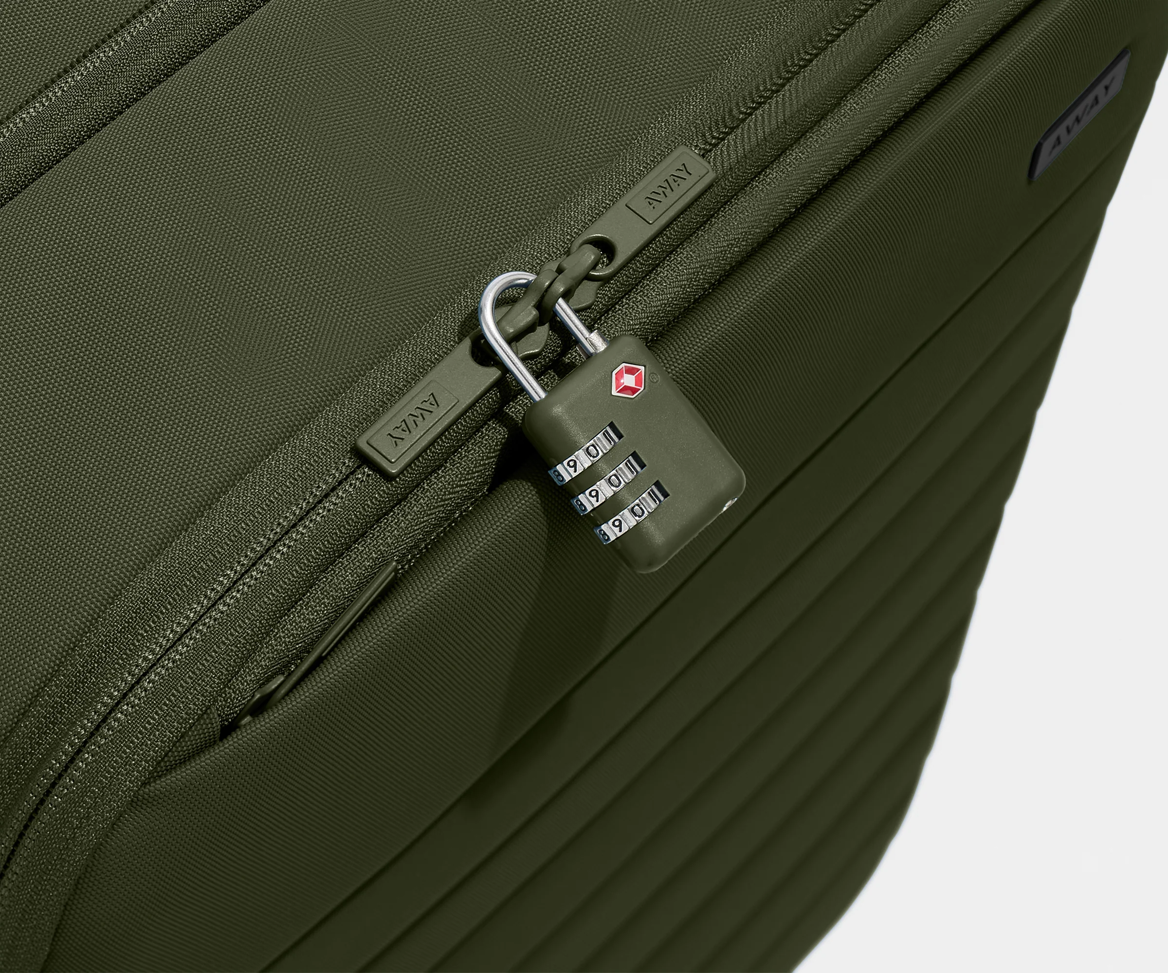 The Softside Large in Olive Green - Image 9