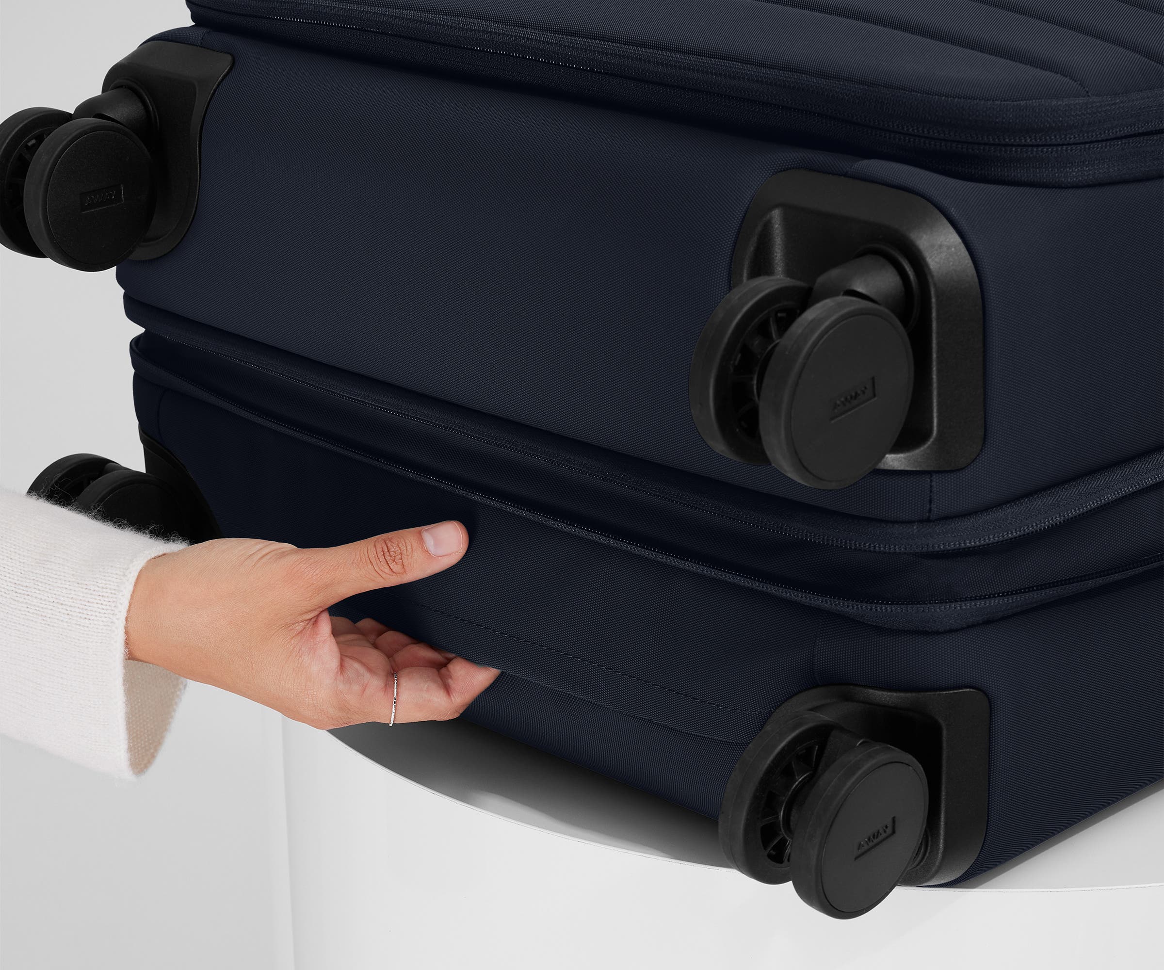 The Softside Medium in Navy Blue - Image 8